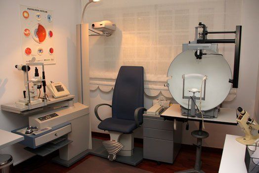 Clínicas de Oftalmología Dr. Fandiño maquina para oftalmología